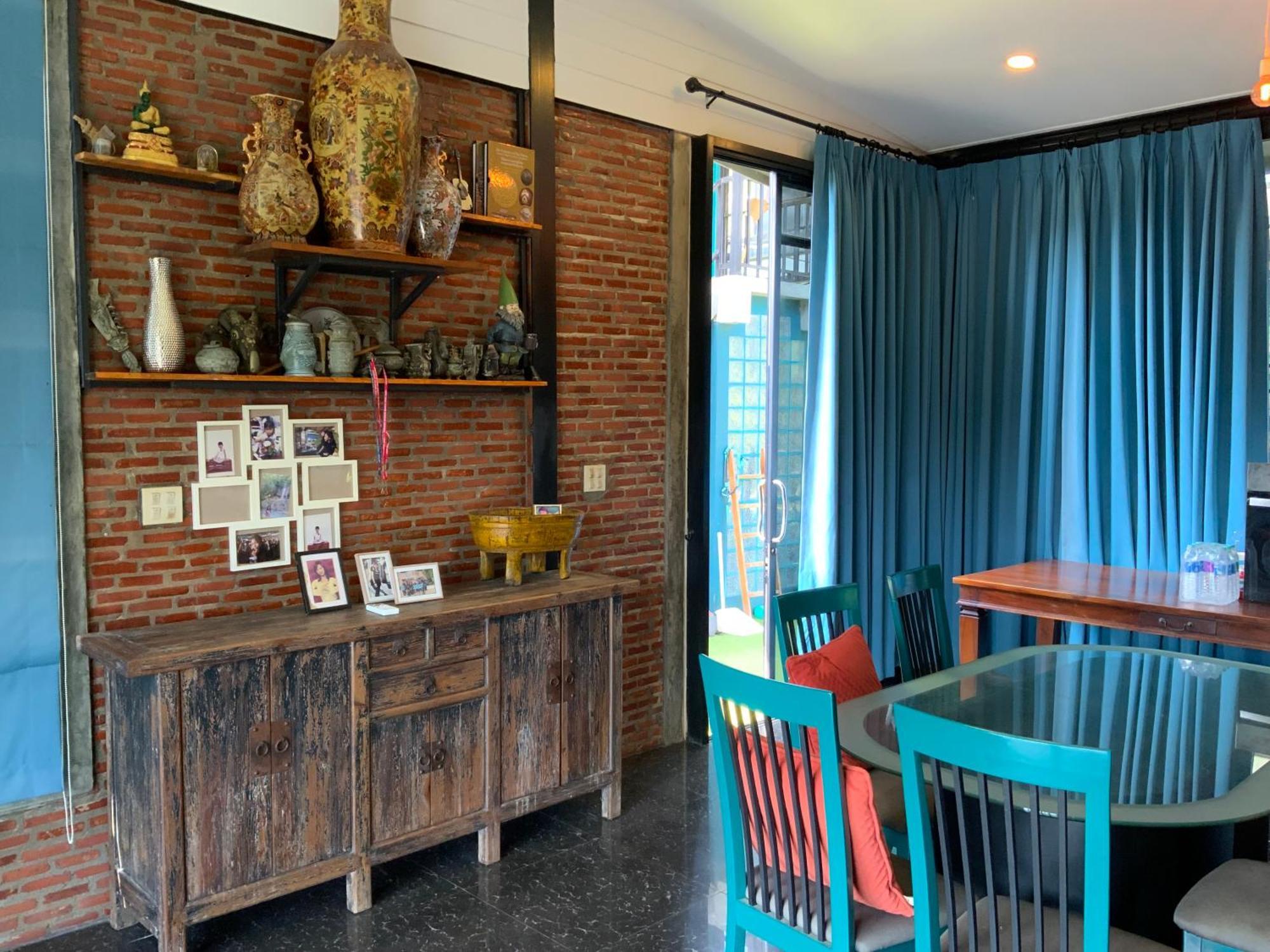 Muang Kosum Morocco Blue Cafe By Chilong River Farm Resort מראה חיצוני תמונה