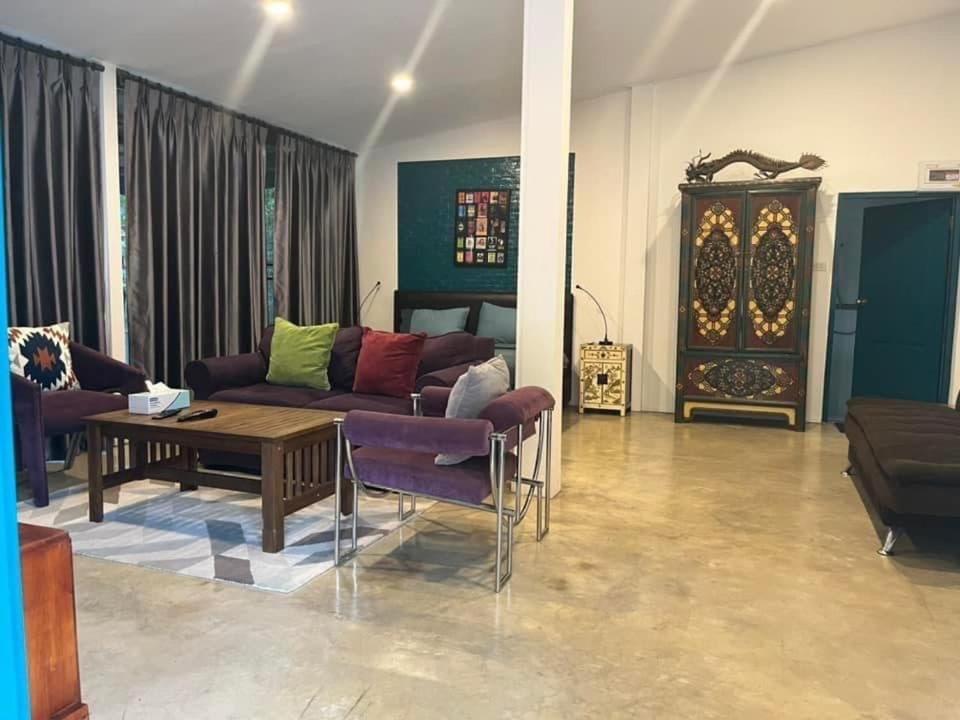 Muang Kosum Morocco Blue Cafe By Chilong River Farm Resort מראה חיצוני תמונה
